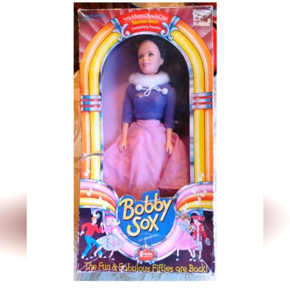 1987 Bobby Sox Norma-Jean Fashion Doll NIB 1640 11 1/2"